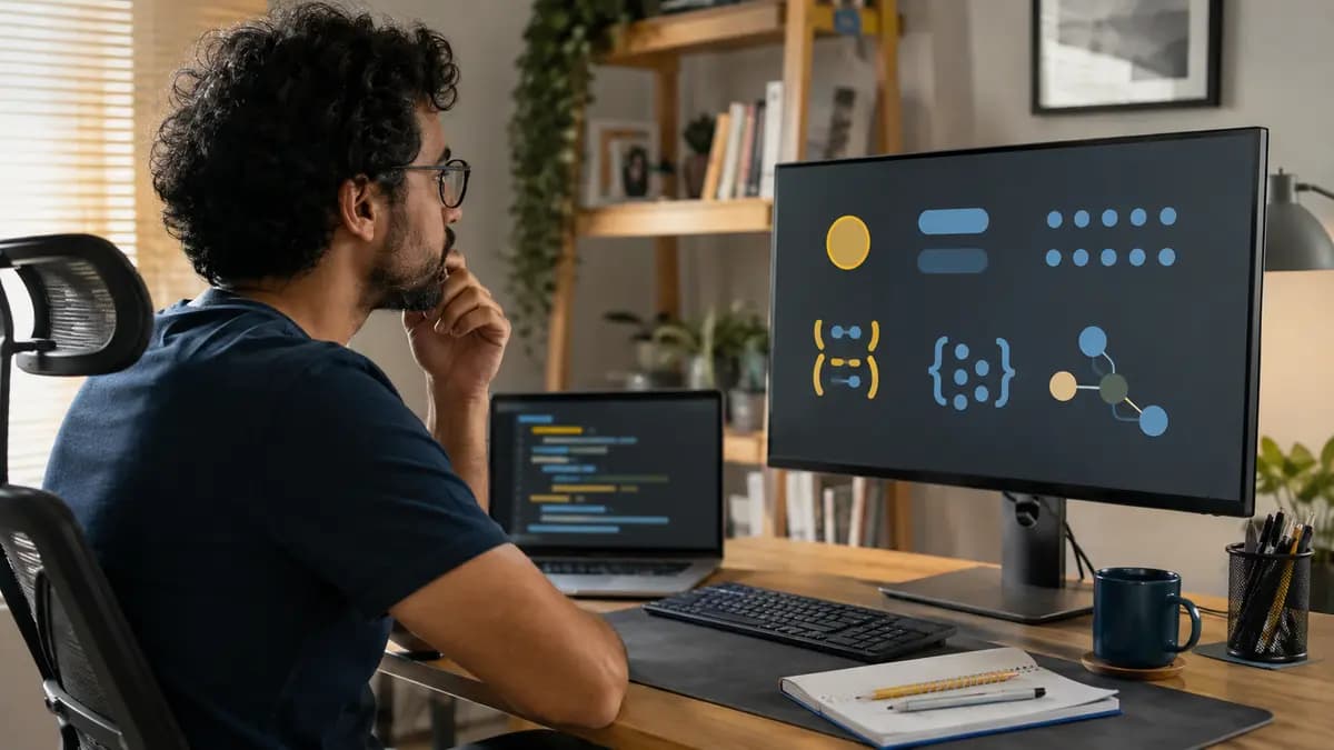 Desenvolvedor estuda representações visuais de diferentes tipos de dados em Python
