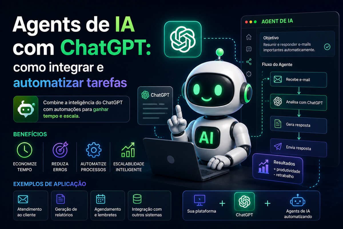 Agents de IA com ChatGPT: como integrar e automatizar tarefas