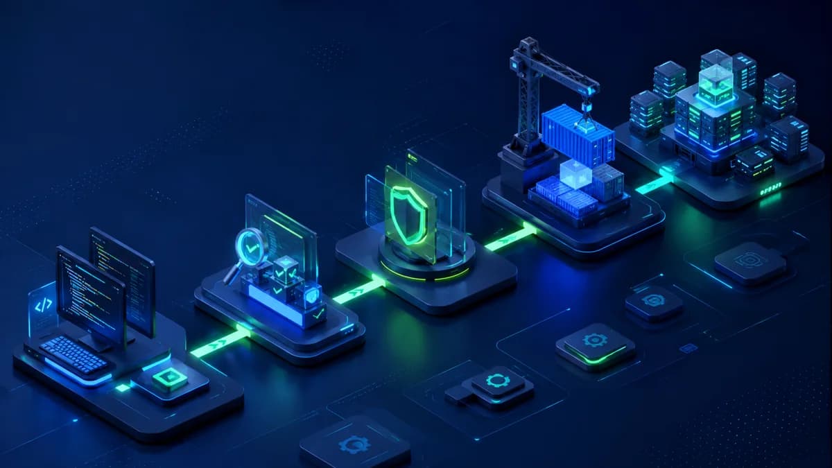 Pipeline de CI/CD do código até a produção