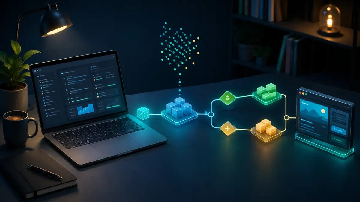 Ambiente de estudo conecta fundamentos de programação a uma pequena aplicação prática construída em etapas