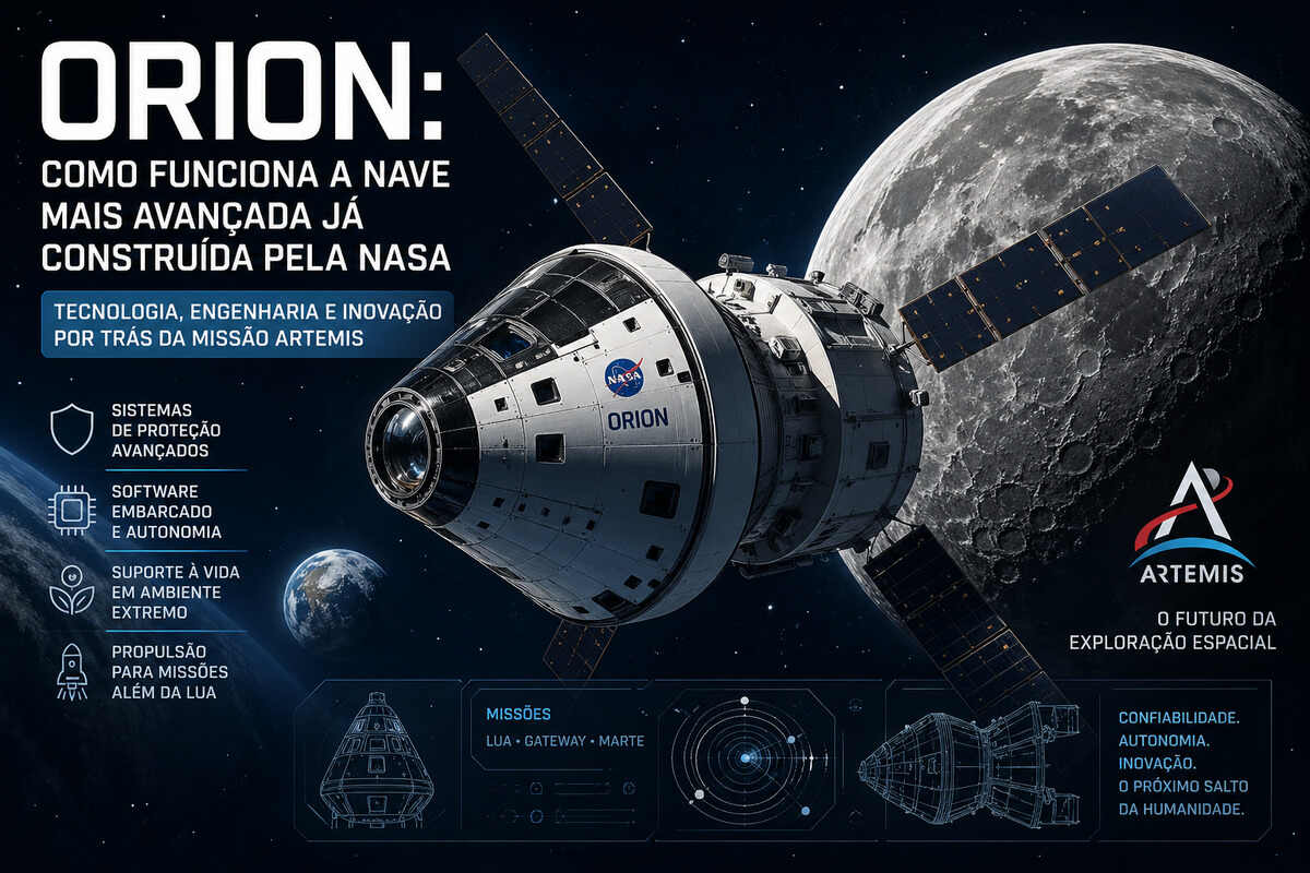 Orion: Como Funciona a Nave Mais Avançada Já Construída pela NASA