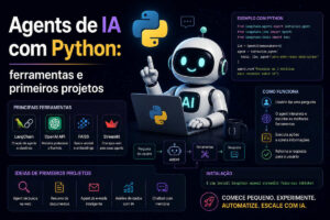 Agents de IA com Python ferramentas e primeiros projetos