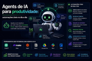 Agents de IA para produtividade automações úteis no dia a dia