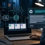 RAG em IA conectando busca de documentos e geração de resposta contextual